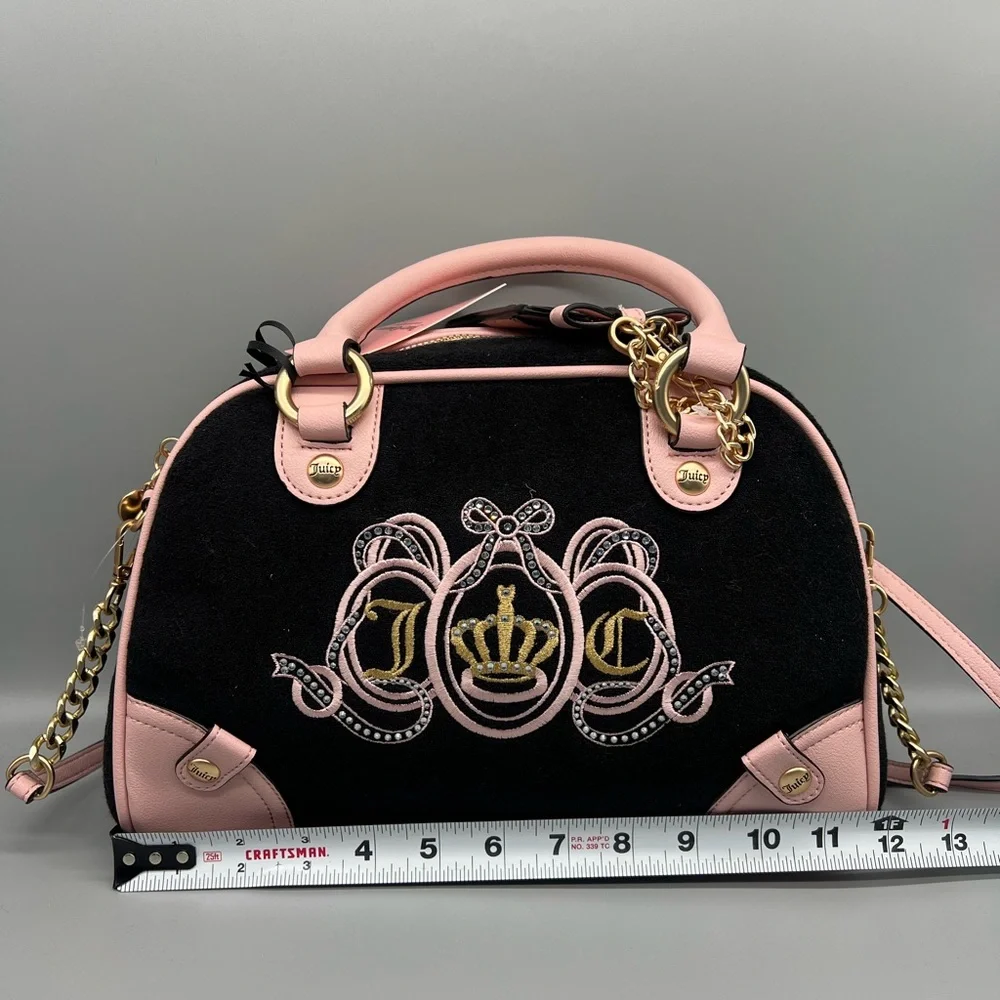 Juicy couture juicy lovers club bowler purse